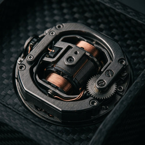 Flüsterleiser Mabuchi Motor (< 10 dB) im Chronowinder