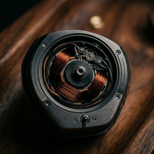 Flüsterleiser Mabuchi Motor (< 10 dB) im Chronowinder