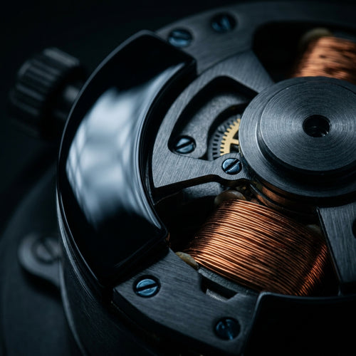 Flüsterleiser Mabuchi Motor (< 10 dB) im Chronowinder